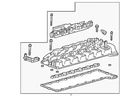 Genuine Gm Valve Cover 40009443 New. Price: $168.75.