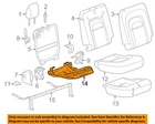 Gm Oem 15-22 Canyon Seats Tracks Rear Components-seat Frame 84120326 New. Price: $114.81.