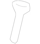 Genuine Gm Jet Black Rear Seat Latch Knob 95433624 New. Price: $6.53.
