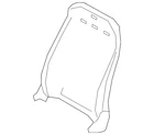 Genuine Ford Seat Back Frame KB3Z-5461019-C New. Price: $412.12.