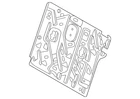 Genuine Nissan Seat Back Frame 88651-6RG0A New. Price: $667.20.