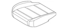 Genuine Nissan Seat Cushion Foam 87311-7BF0A New. Price: $114.50.