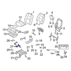 Genuine Ford Power Seat Wiring Harness 7L2Z-14C719-CA New. Price: $54.63.