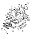 Genuine Mopar Seat Back Recliner Right 5139528AA New. Price: $109.38.