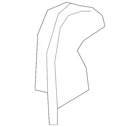 Genuine Nissan Seat Back Recliner Adjustment Mechanism Cover 88393-EZ04B New. Price: $59.24.