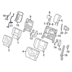For Honda Odyssey 11-24 82633TK8A01 Rear Left Folding Seat Release Cable New. Price: $37.08.