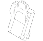 Genuine Nissan Seat Back Cushion Cover 88620-7BF0B New. Price: $489.66.