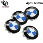 4X Genuine Bmw Wheel Center Hub Caps Cover 68MM - New Style. Price: $14.99.