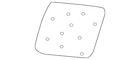 Genuine Mitsubishi Seat Back Pad 87661W050P New. Price: $331.16.