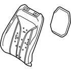 Genuine Ford 2016-2018 Mkx Seat Back Pad FA1Z-5864811-C New. Price: $489.23.