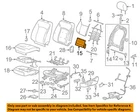 Buick Gm Oem 11-16 Regal Driver Seat-lumbar Support 22781502 New. Price: $116.48.