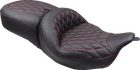 Mustang Super Touring Seat - Double Diamond American Beauty Red Stitch Flh/flt New. Price: $795.00.
