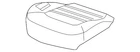 Genuine Ford Seat Cushion Pad 2C5Z-7862901-AAA New. Price: $269.49.