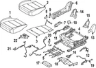 Genuine Nissan Seat Cushion Foam 87311-7BF0A New. Price: $109.13.