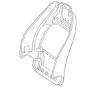 Genuine Mercedes-benz Seat Back Panel 297-910-30-06-1D30 New. Price: $297.66.