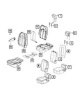 Genuine Mopar Second Row Armrest Right 7SK641X3AA New. Price: $58.68.