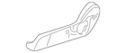 Genuine Honda Seat Trim Panel 81638-T5R-A11ZA New. Price: $32.70.