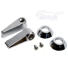 Mustang Cougar 1970-1977 Bronco Front Seat Latch Handles & Bezel Set New. Price: $26.90.