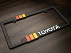 Heritage Striped License Plate Frame Fits Toyota Tacoma Tundra 4RUNNER Fj New. Price: $9.95.