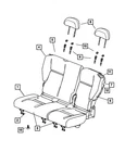 Genuine Mopar Seat Release Bezel ZK411FLAA New. Price: $12.18.