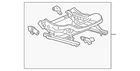 Genuine Gm Front Passenger Side Seat Cushion Frame 84219570 New. Price: $351.40.