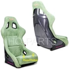Nrg Prisma Fixed Back Bucket Racing Seat Olive Alcantara + Side Mounts Medium New. Price: $360.00.