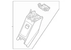 Genuine Mercedes-benz Stowage Compartment 223-970-07-01-8V98 New. Price: $269.37.