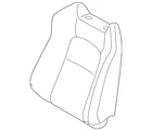 Genuine Nissan Seat Back Cushion Cover 87670-6GP1B New. Price: $2286.92.