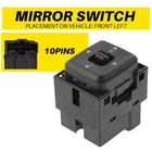 Power Door Mirror Switch For 2004 05-2012 Chevy Colorado Gmc Canyon 15205243 Eah New. Price: $14.24.