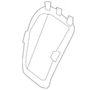 Genuine Mercedes-benz Trim 205-910-39-02-9051 New. Price: $31.20.
