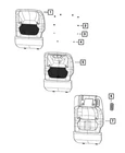 Genuine Mopar Front Seat Back Panel 5RT11PD2AE New. Price: $188.80.