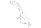 Genuine Nissan Seat Back Recliner Adjustment Mechanism Cover 87406-5RB0A New. Price: $13.58.
