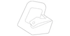 Genuine Mercedes-benz Molding Release Handle 167-937-12-00-9051 New. Price: $42.90.