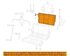 Chrysler Oem 18-21 Wrangler Rear Components-seat Back Cover 6PU20LA3AE New. Price: $417.94.