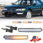 2X Clear Switchback Led Signal Lights For 96-97 Honda Accord 2D Coupe / 4D Sedan New. Price: $59.99.