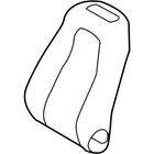 Genuine Mercedes-benz Oe Outer Cover, Seat Backr. 177-910-01-01-9D88 New. Price: $388.69.