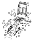 Genuine Mopar Recliner Shield Right Inboard 1DQ56DK7AA New. Price: $11.94.