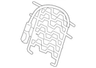 Genuine Nissan Seat Lumbar Support Cushion 87641-1LB2A New. Price: $774.81.
