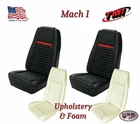 Front Bucket Seat Upholstery Covers + Foam 1969 Mustang Mach Sportsroof New. Price: $1445.12.