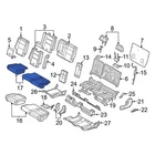 For Dodge Durango 2012-2025 68158385AA Center Left Seat Cushion Pad New. Price: $298.81.