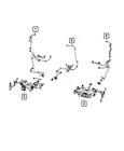 Genuine Mopar Seat Cushion Wiring 68489602AA New. Price: $104.79.