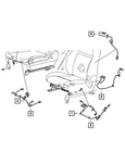 Genuine Mopar Seat Wiring 68102186AB New. Price: $70.54.