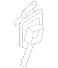 Genuine Mazda Link(l) Rear Seat Back KMV7-88-47YA New. Price: $53.54.