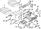 Genuine Nissan Seat Cushion Foam 87311-7BF0A New. Price: $111.37.