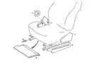 Genuine Mercedes-benz Cover 126-919-08-20-9051 New. Price: $32.20.