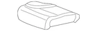 Genuine Honda Seat Cushion Foam 81537-TR0-Y91 New. Price: $276.51.