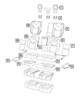 Genuine Mopar Seat Cushion Heated Pad 68413460AA New. Price: $79.74.