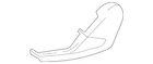 Genuine Mercedes-benz Cover 166-910-20-04-8N84 New. Price: $104.70.