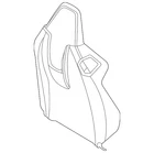 Genuine Bmw Seat Back Panel 52-10-8-745-177 New. Price: $465.86.