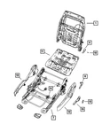 Genuine Mopar Front Seat Back Frame 68106069AA New. Price: $195.49.